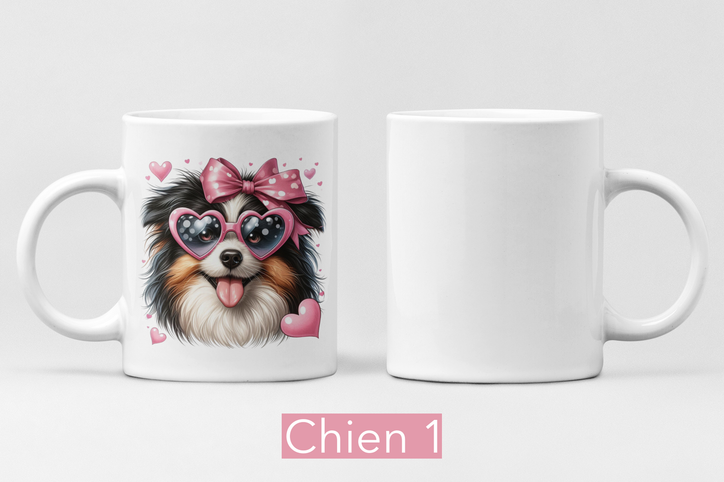 Tasse à café - Choix de 6 chiens