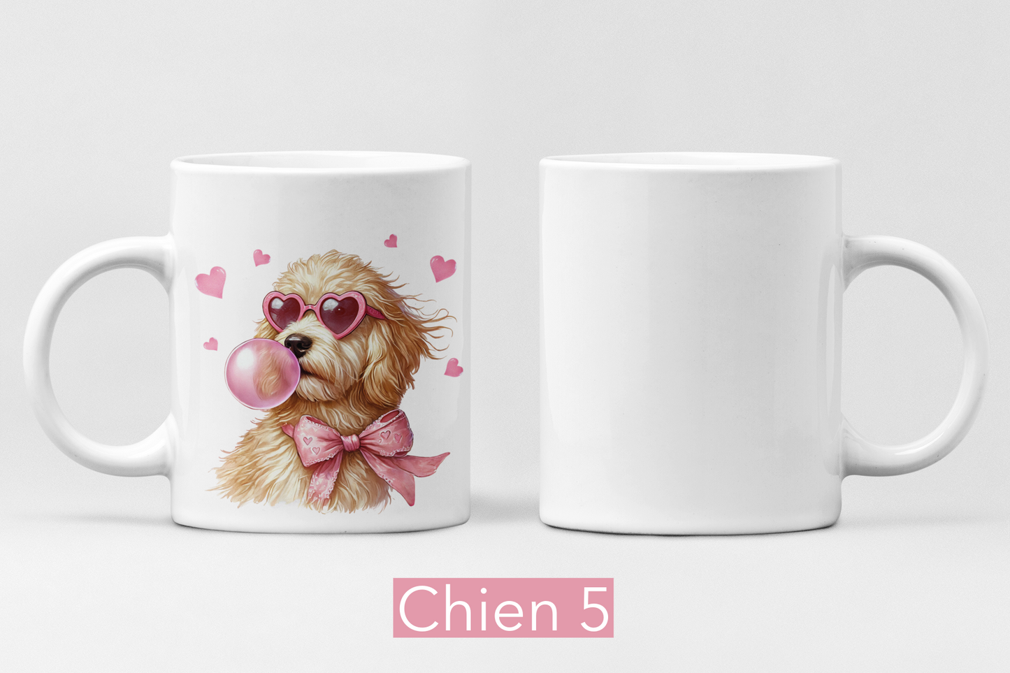 Tasse à café - Choix de 6 chiens