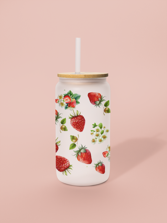 Verre givré - Fraise