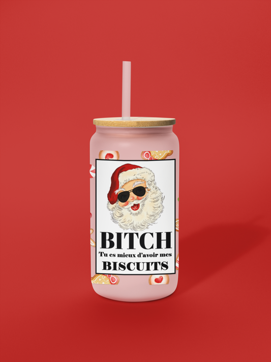 Verre givré - Bitch mes biscuits