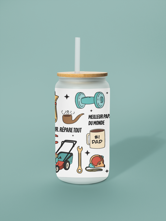 Verre givré papa #1