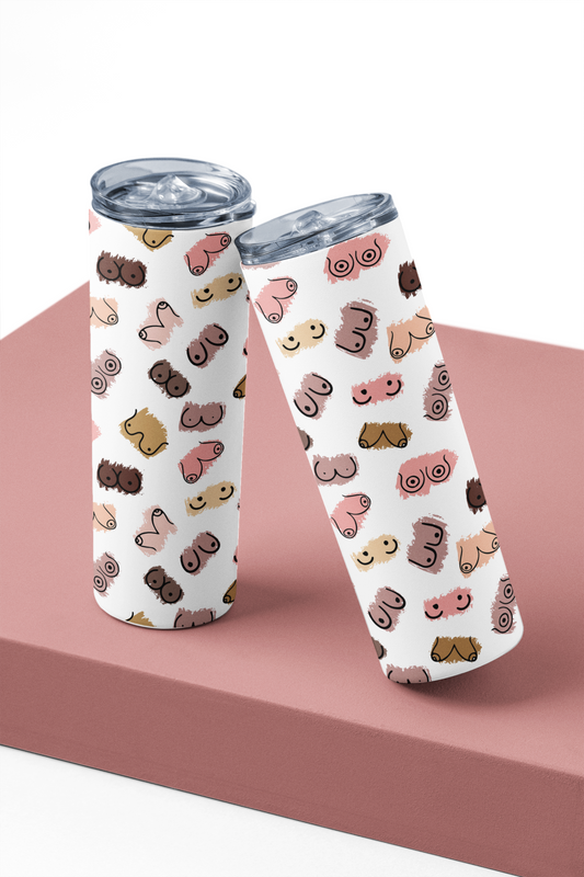 Bouteille isotherme - Seins colorés