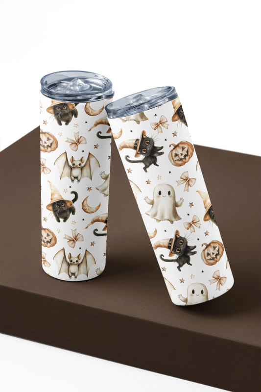 Bouteille isotherme - Chat et Fantôme