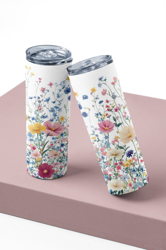 Bouteille isotherme - Fleur d'été