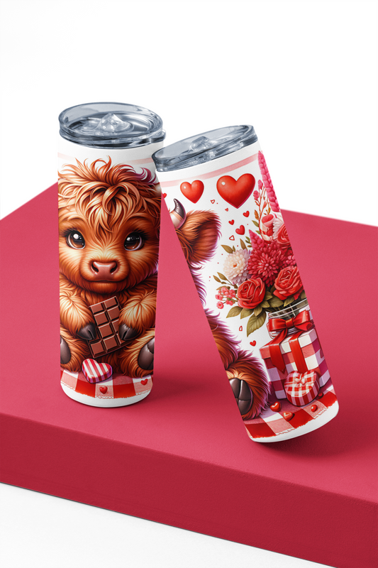 Bouteille isotherme vache d'amour