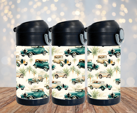 Bouteille isotherme enfant - Voiture vintage