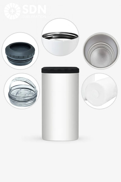 Bouteille isotherme - Fleur vulve neutre