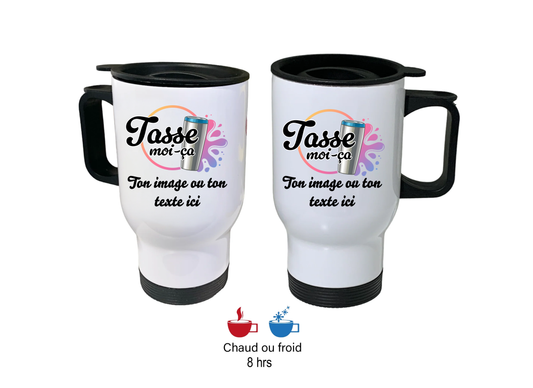 Tasse à café isotherme - Personnalisable