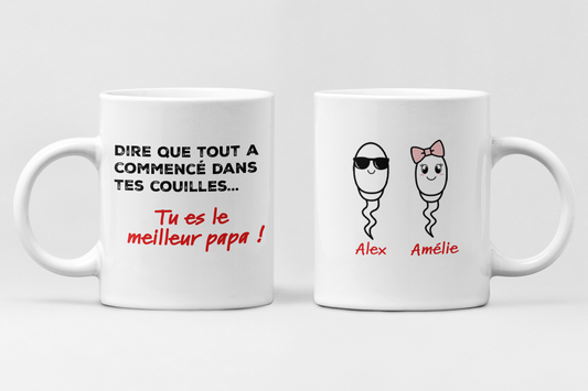 Tasse à café - Sperme Papa