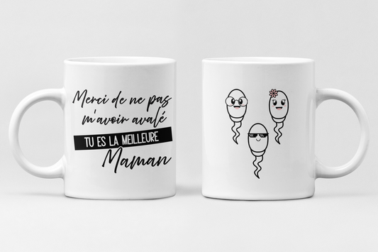 Tasse à café - Sperme Maman