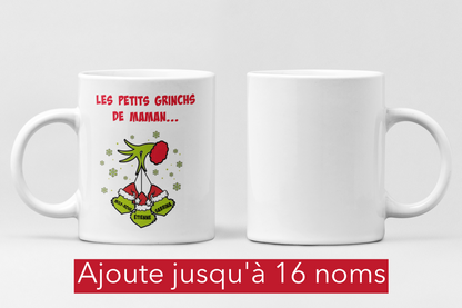 Tasse à café - Les petits Grinchs de maman