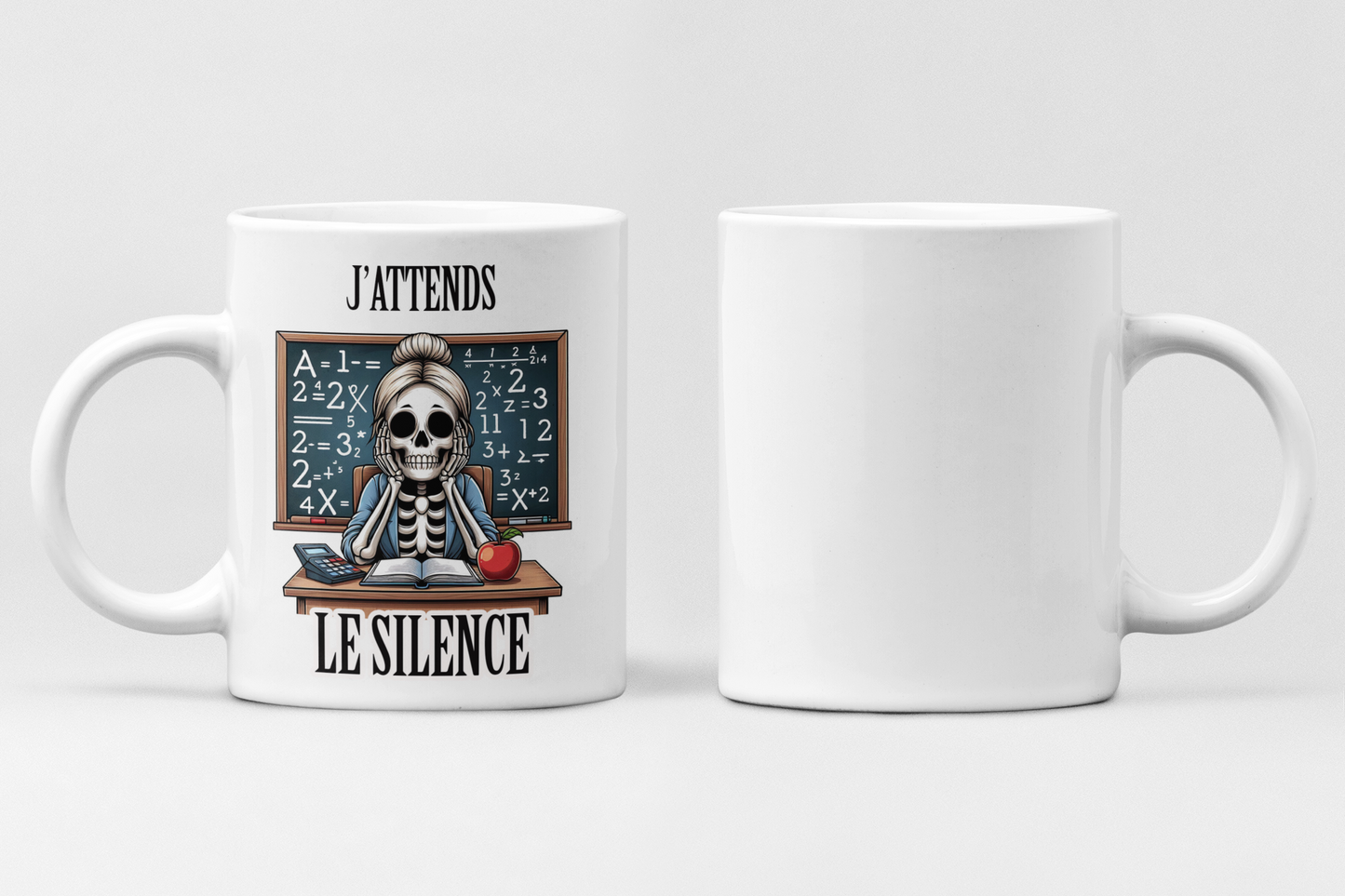 Tasse à café - J'attends le silence