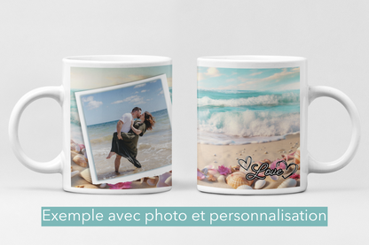 Tasse à café - Photo plage