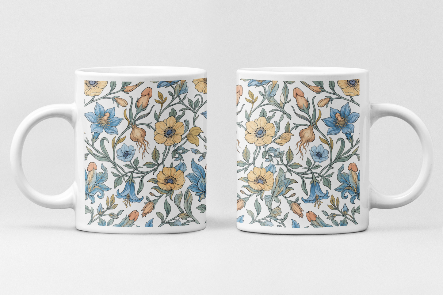 Tasse à café - Pénis Floral
