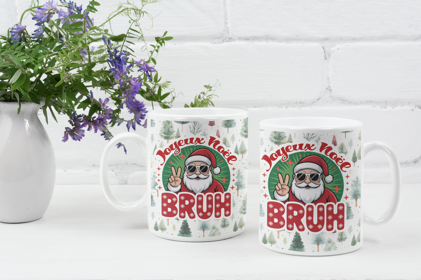 Tasse à café - Joyeux Noël Bruh