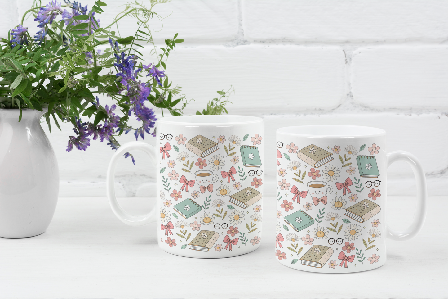 Tasse à café  - Livre et café
