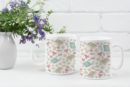 Tasse à café  - Livre et café