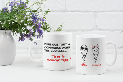 Tasse à café - Sperme Papa