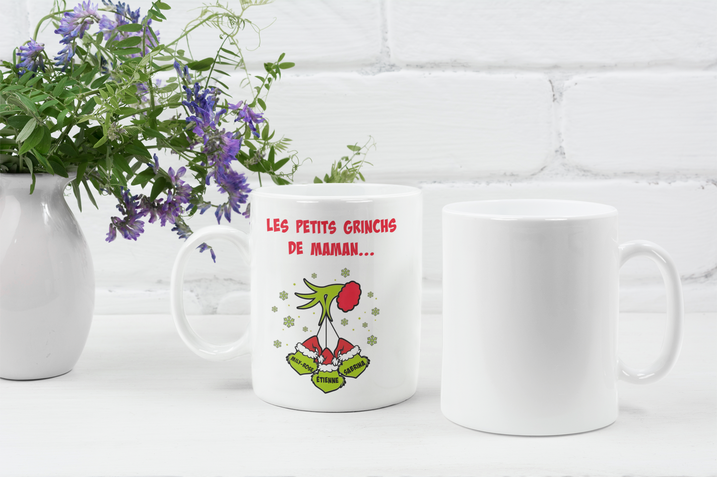 Tasse à café - Les petits Grinchs de maman