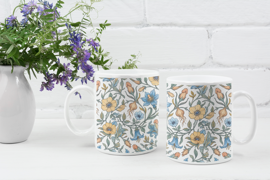 Tasse à café - Pénis Floral