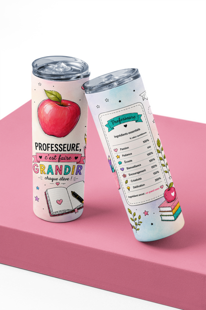 Bouteille isotherme - Professeure Pomme