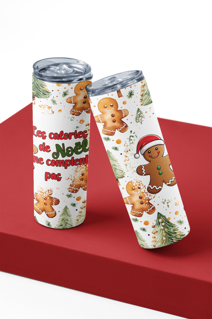 Bouteille isotherme - Calories de Noël