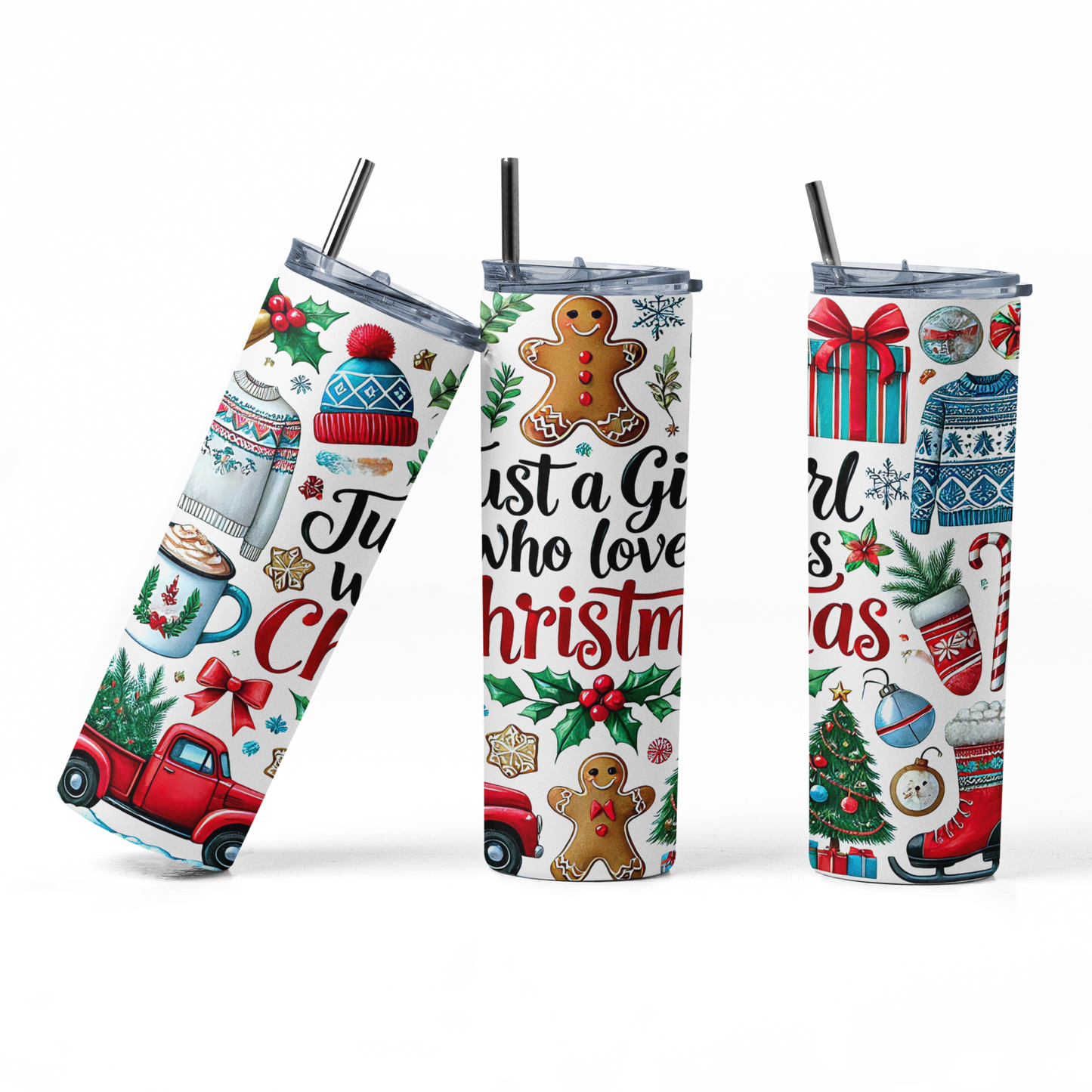 Bouteille isotherme - Just a girl who loves christmas