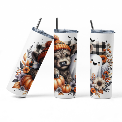 Tumbler 20oz Vache et fantôme