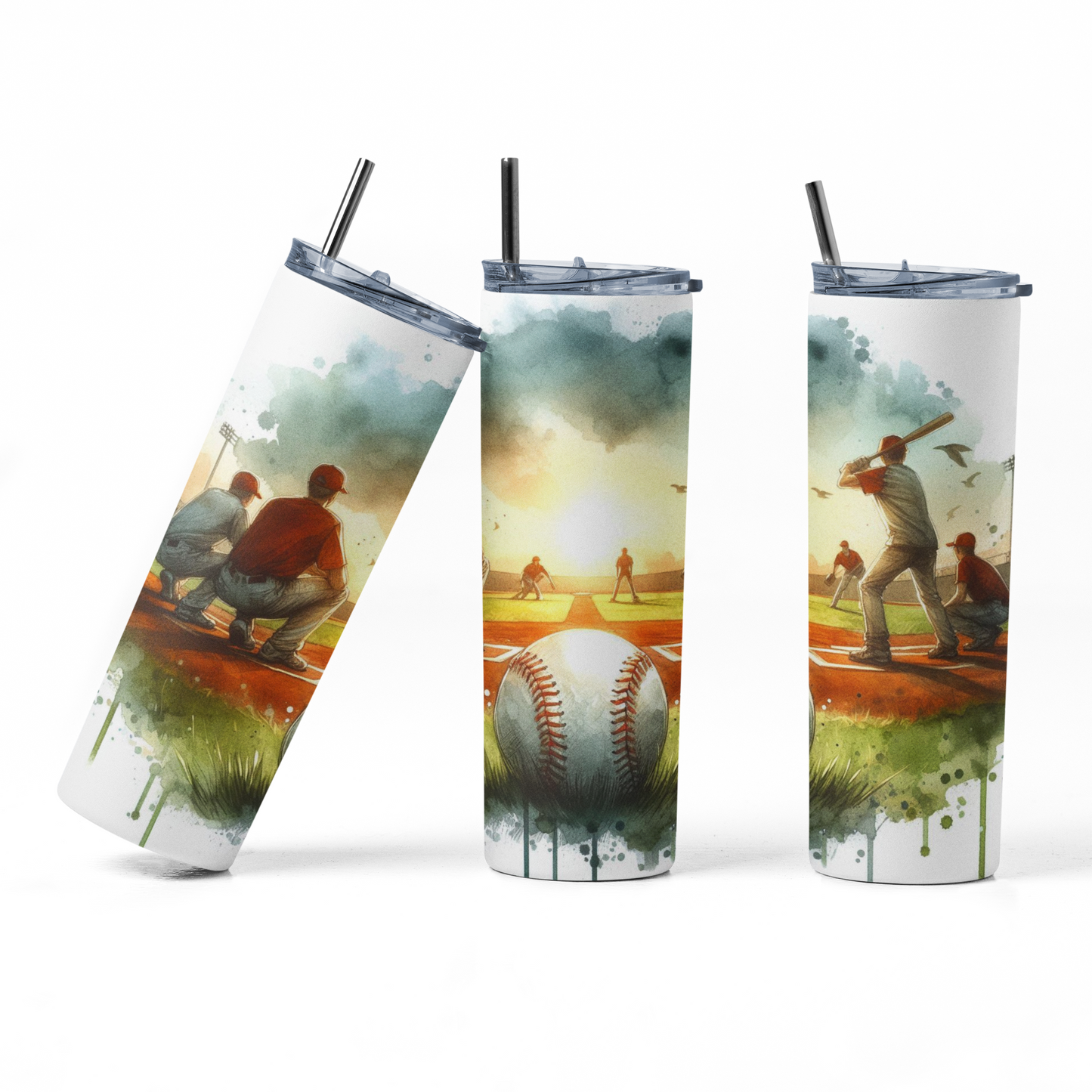 Tumbler 20 oz baseball