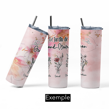 Tumbler isotherme jardin des familles