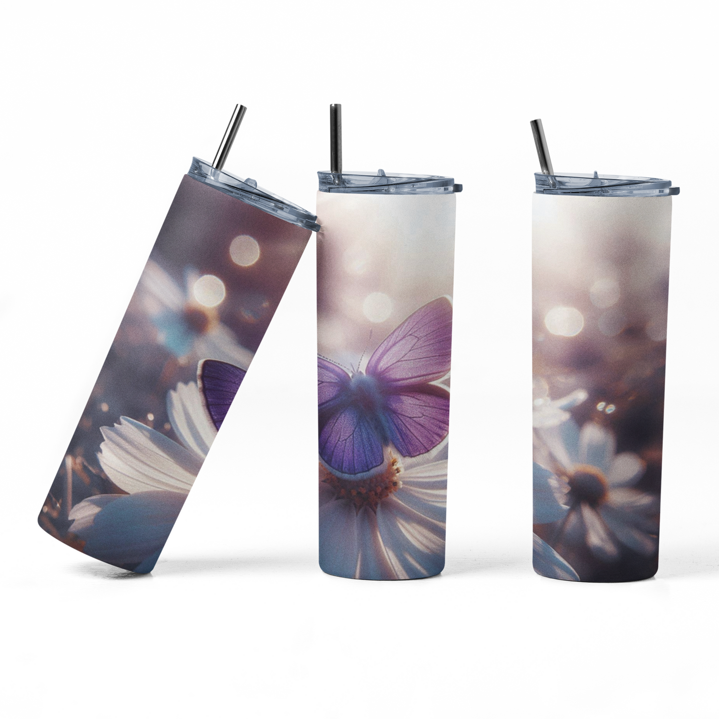 Image de tumbler 20 oz de papillon
